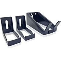Soporte para colgar la bicicleta en la pared por el pedal. Soporte horizontal. Compatible con todo tipo de bicicletas.